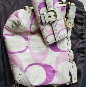 Coach purse and wallet